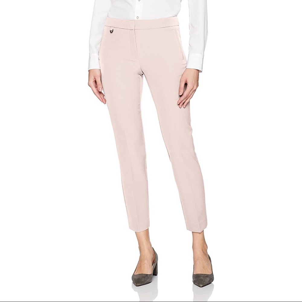 Adrianna Papell Blush Kate Bi-Stretch Fitted Pants
